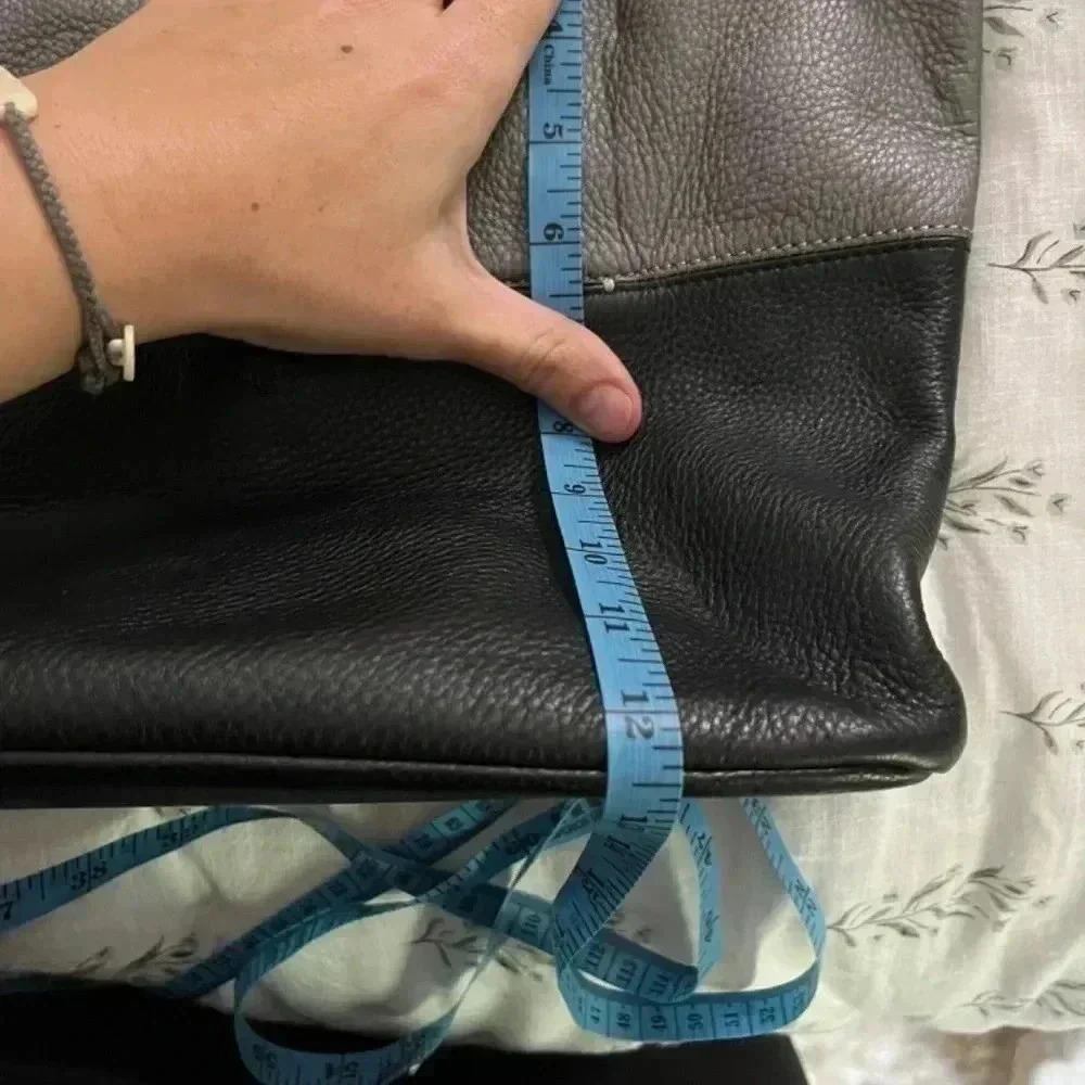 Perlina Leather Purse Three tone leather - Picture 2 of 13